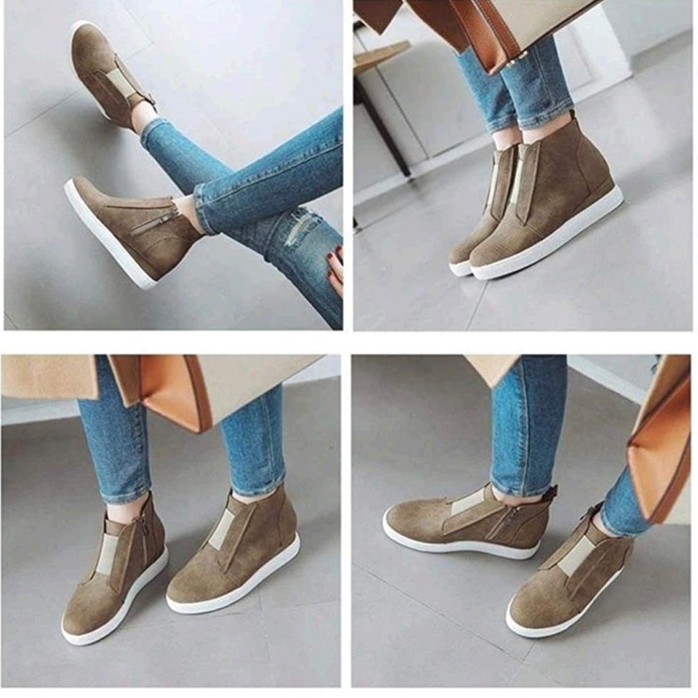 Wedge sneakers